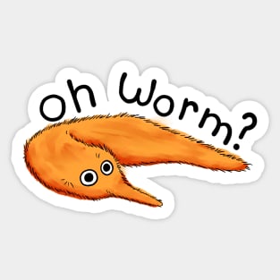 worm Sticker